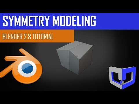 Switching From Maya to Blender 2.8 - Symmetry or Mirror Modeling