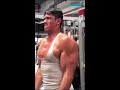 2 Exercises For BIG ARMS - BICEPS Shredded Bodybuilder Alejandro Arango
