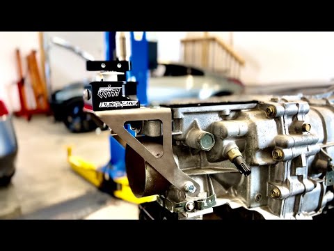 LS SWAPPED 350Z SERIALNINE shifter relocate