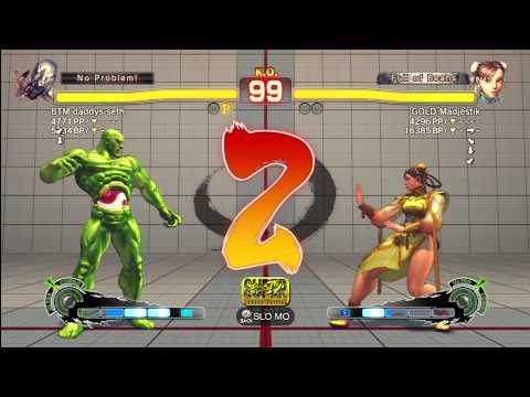 BTM daddys seth [Seth] vs GOLD Madjestik [Chun Li] SSF4 Arcade Edition