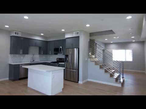 PL9301 - BRAND NEW 3 Bed + 3 Bath Tri-Level Apartment for Rent! (Hollywood, CA)