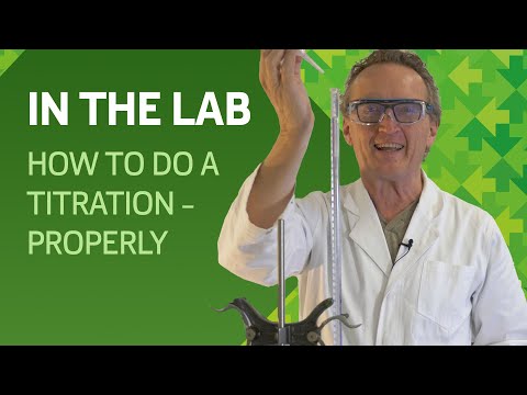 In The Lab: How to do a titration – properly.