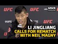 Li Jiangliang Gets Emotional After UFC Long Island Win, Calls for a Rematch With Neil Magny