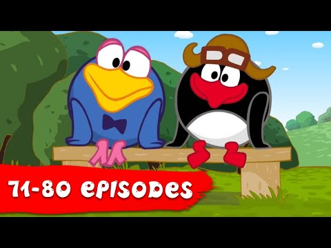 KikoRiki 2D | Full Episodes collection (Episodes 71-80) | Cartoon for Kids