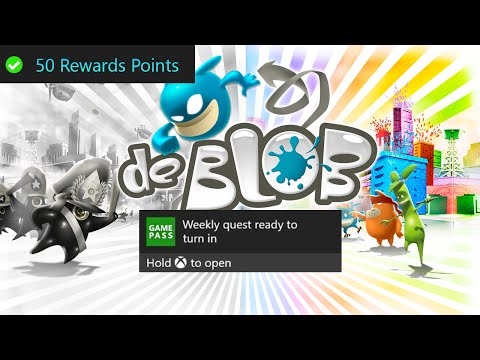 de Blob Weekly Xbox Game Pass Quest Guide - Rescue 60 Raydians