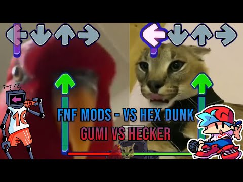 VS Hex Dunk BUT its HECKER vs RED BIRB GUMI - Friday Night Funkin' Custom Animation