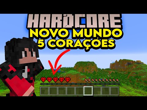 MINECRAFT LIVE - HARDCORE with HALF the LIFE!  WE’RE BACK WITH A NEW WORLD!!