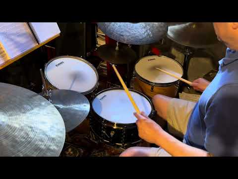 Creating a Bebop Phrase with 5a Sticking by adding a foot example.