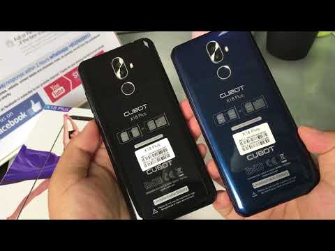 Unboxing Cubot X18 Plus 5.99 inch 18:9 2160x1080P FHD+ Full screen android 8.0 MTK6750T 4GB 64GB