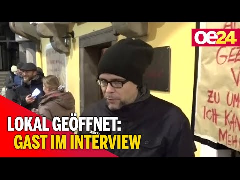 Lokal geöffnet: Gast im Interview