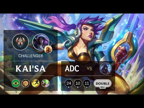 Kai'Sa ADC vs Aphelios - BR Challenger Patch 9.24