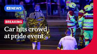 Berlin car ramming kills at least one near pride event | ABC NEWS