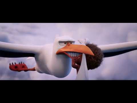 Storks trailer frame of final flight sequence used in promotion