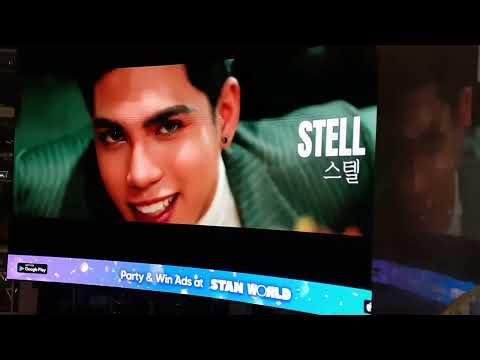FULL VID: @officialSB19's  giant #Stanworld advertisement in Yeoungdeungpo, Seoul, South Korea IKON