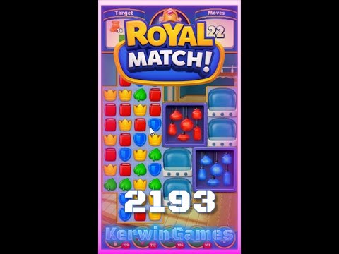 Royal Match Level 2193 - No Boosters Gameplay