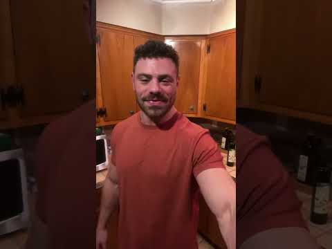 Why Is This Guy About To Drink Olive Oil?