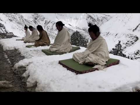 Yogis Extreme cold weather endurance ( Inner Fire Practice ) _  Tibet Area .