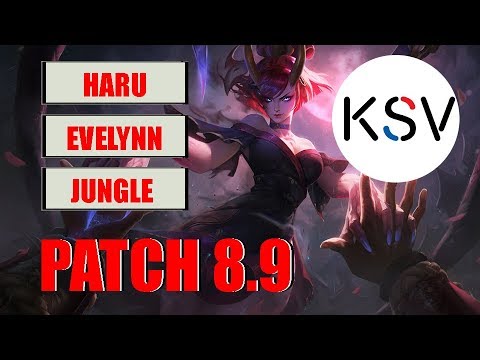 KSV Haru - Evelynn vs Camille Jungle Patch 8.10