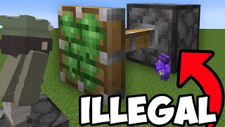 This Minecraft Piston is Illegal... Here's Why