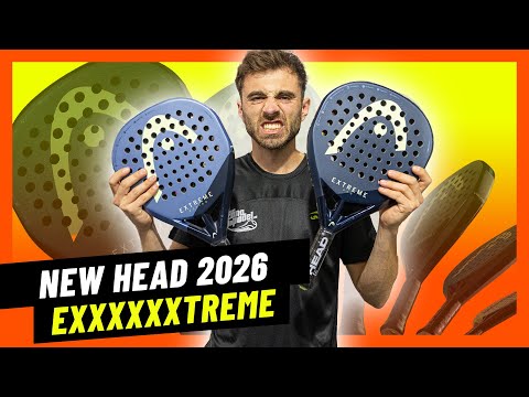 New HEAD EXTREME 2026 Collection 🔥 The most powerful HEAD 2026 padel rackets?