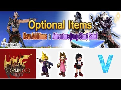 FFXIV: New Optional Items: Aerith Minion, Step Dances and Level Boost Sale