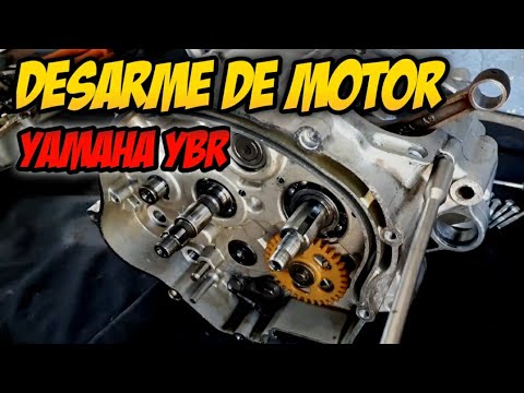 How to disassemble the YAMAHA YBR 125✅ / xtz 125✅ / factor 125✅ engine