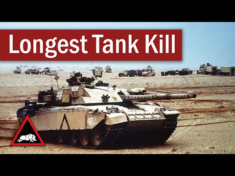 The Longest Recorded Tank-on-Tank Hit | February 1991