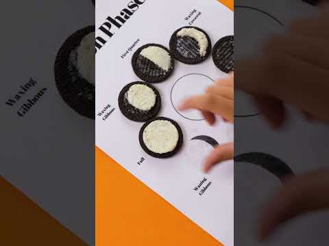 Learn Moon Phases With Oreo 🌔 Fun Hack!