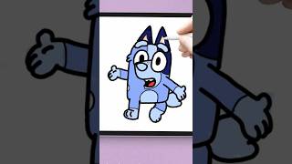 How to Draw Socks from Bluey 🐶✨ | EASY Step-by-Step Drawings for Kids!