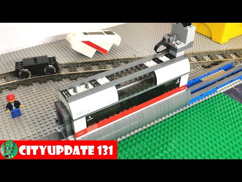 LEGO® MONORAIL selber bauen - Der TRANSRAPID - Antriebswagen und Schiene - LEGO®City 131