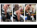 ダンベルスクワット277kg‼️(バーベルスクワット330kg相当) 自己新記録を10kg更新🎉 ステロイド10週目ピークパワー炸裂💪🏾 最初に行った287kg失敗したシーンも収録されてます☝️