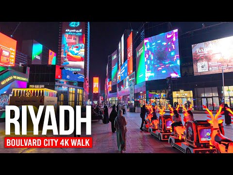 RIYADH, Saudi Arabia 🇸🇦 Boulevard Riyadh City | 4K Walking Tour