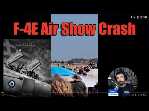 Fatal F-4E Air Show Crash in Greece | Sept 5, 2026