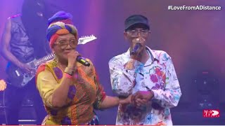 Marcia Griffiths And Beres Hammond Performed At #LoveFromADistance Concert