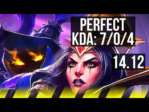 VEIGAR & Pyke vs LEBLANC & Senna (ADC) | 7/0/4, Godlike | NA Grandmaster | 14.12