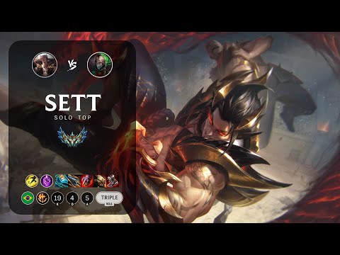 Sett Top vs Singed - BR Challenger Patch 14.4