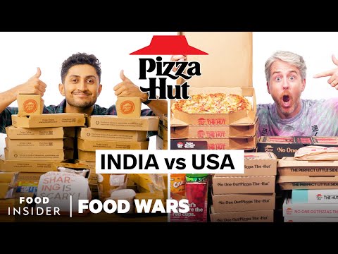 Food Wars: A Comparison of Pizza Hut in the US and India