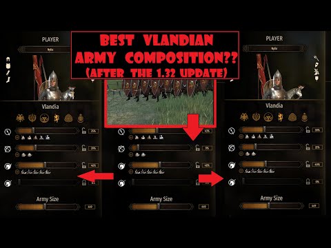 Bannerlord 1.32: What's the IDEAL Vlandian Army Composition now?  Heavy Cavalry? Lots of XBOW??