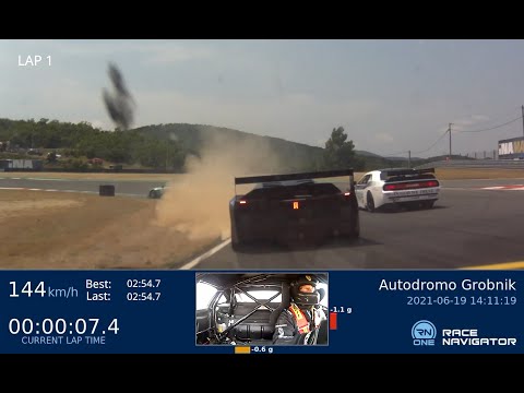 HISTOCUP Rijeka - Automotodrom Grobnik - Ferrari F430 Challenge - RACE onboard