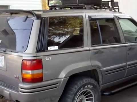 Jeep ZJ Gand Cherokee rear window louver leak fix 3 Final