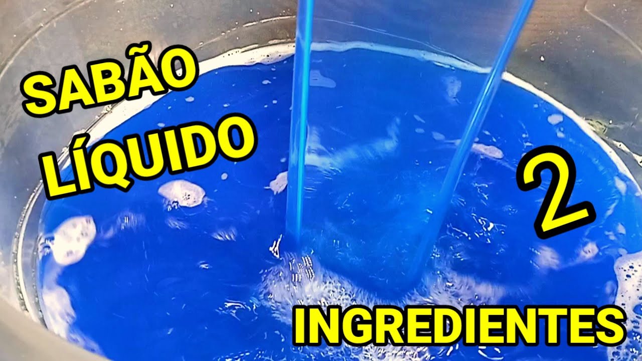💰 APENAS 2 INGREDIENTES SABÃO LÍQUIDO CASEIRO MAS ECONÔMICO DO MUNDO DICA SIMPLES DA BO