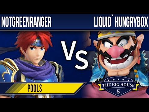 TBH5 Smash 4 - NotGreenRanger (Roy) vs Liquid` HungryBox (Wario) - Pools