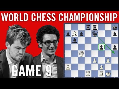 World Chess Championship 2018 Game 9: Magnus Carlsen vs Fabiano Caruana