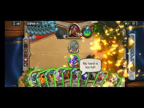 Hearthstone Classic. Malygos HandLock vs Miracle Rogue.