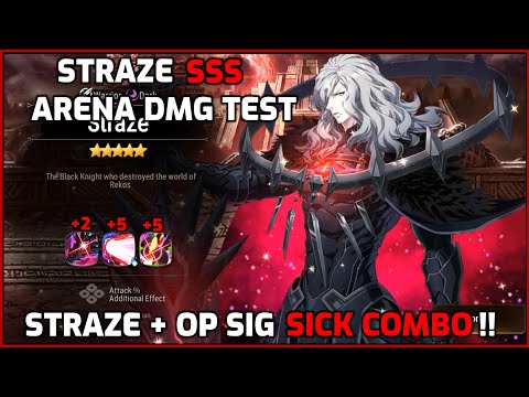 Straze + OP Sigret Arena Review - SICK Combo!! [Epic 7]