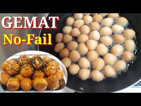 HOW TO MAKE GEMAT | SWEET BALLS ARABIC FOOD