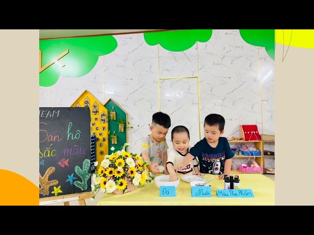 🌈 STEM TRẢI NGHIỆM: “SAN HÔ SẮC MÀU” – KHÁM PHÁ PHÉP MÀU DƯỚI ĐẠI DƯƠNG 🌊🐠