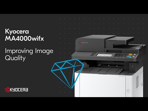 Kyocera MA4000x — настройка качества изображения