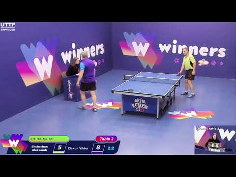 WINners CUP table 2  13.01 Shcherban Aleksandr - Ziakun Viktor  21:00