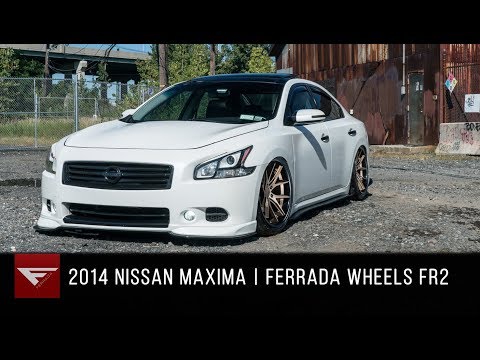 2014 Nissan Maxima | Ferrada Wheels FR2 Matte Bronze